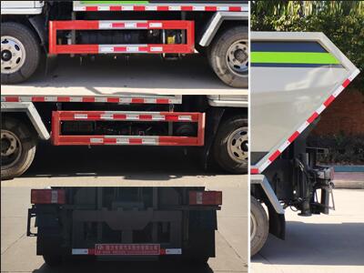 程力威牌CLW5041ZZZ6LZ型自裝卸式垃圾車(chē)